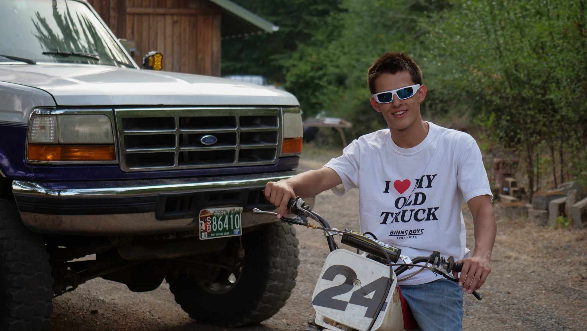 I Love my Old Truck Tee