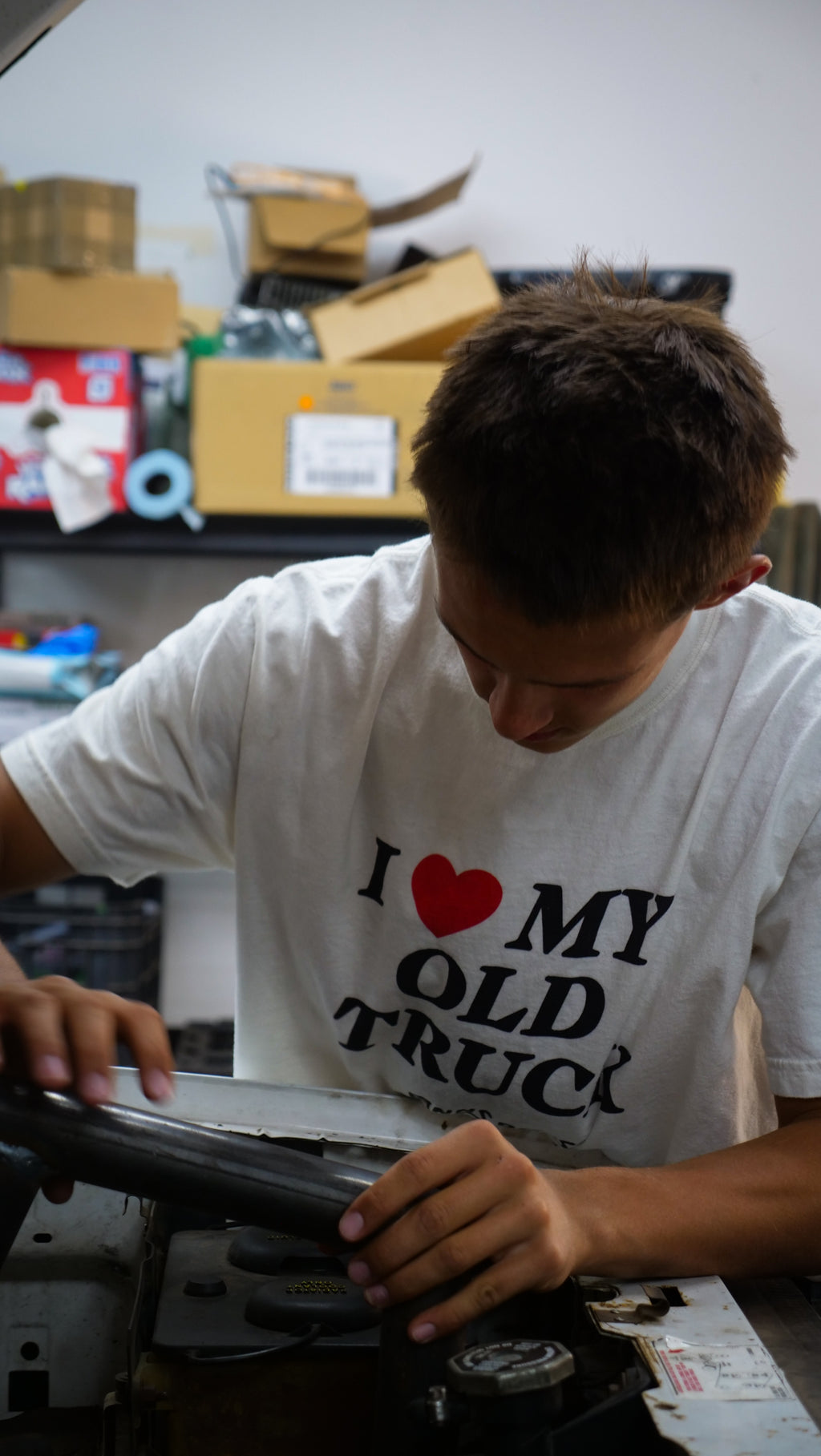 I Love my Old Truck Tee